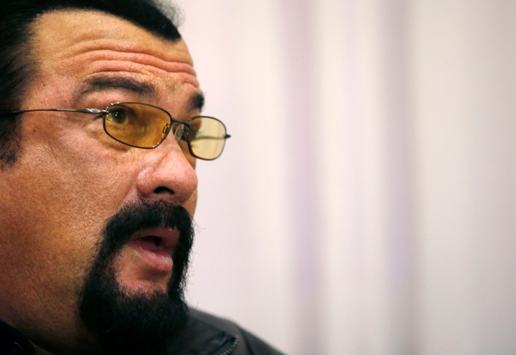 Steven Seagal has graduated from shilling for Russian arms to cryptocurrency
