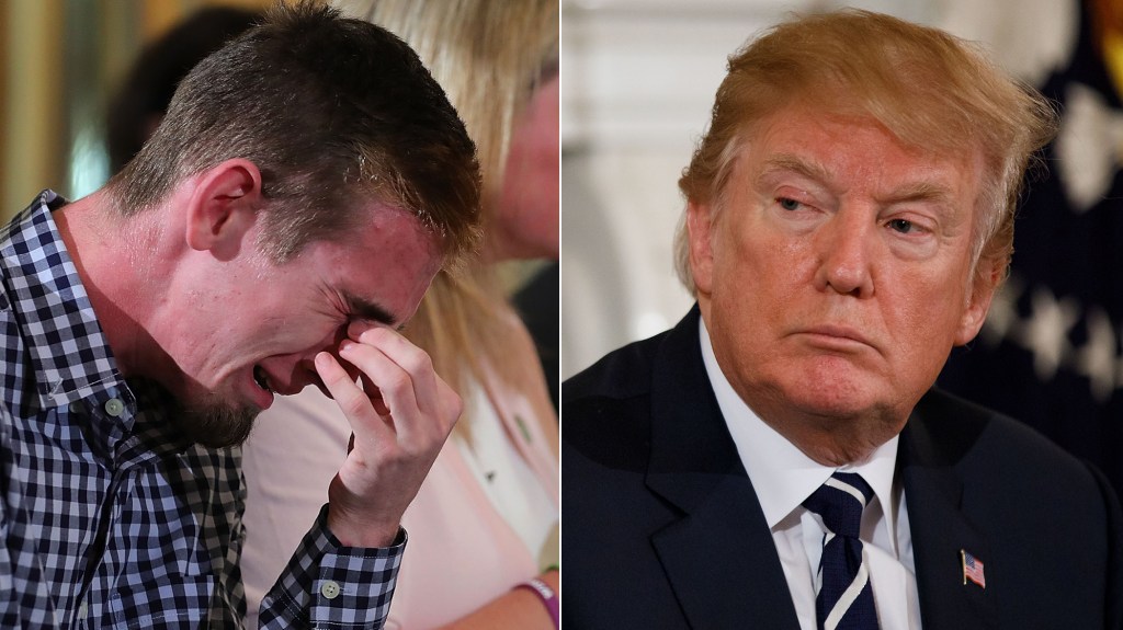 Como é confrontar Trump depois que seu melhor amigo morreu num atentado de escola