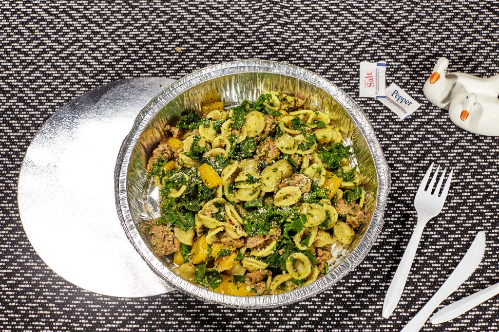 Ja, Grünkohl funktioniert auch als Pesto auf Pasta