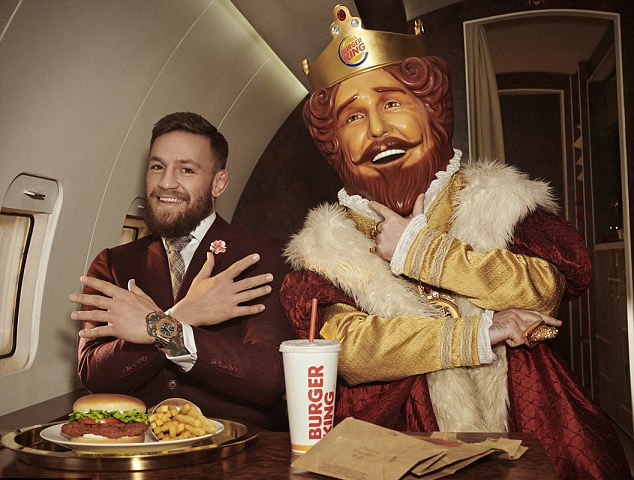 Реклама Burger King с участием Конора Макгрегора очень сильно смущает