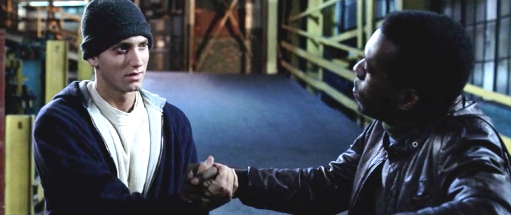 We rangschikten elke handdruk in Eminems ‘8 Mile’