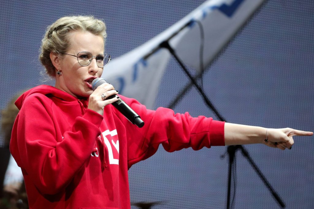 It-Girl, Playboy-Model, Moderatorin: Die russische Präsidentschaftskandidatin Xenia Sobtschak