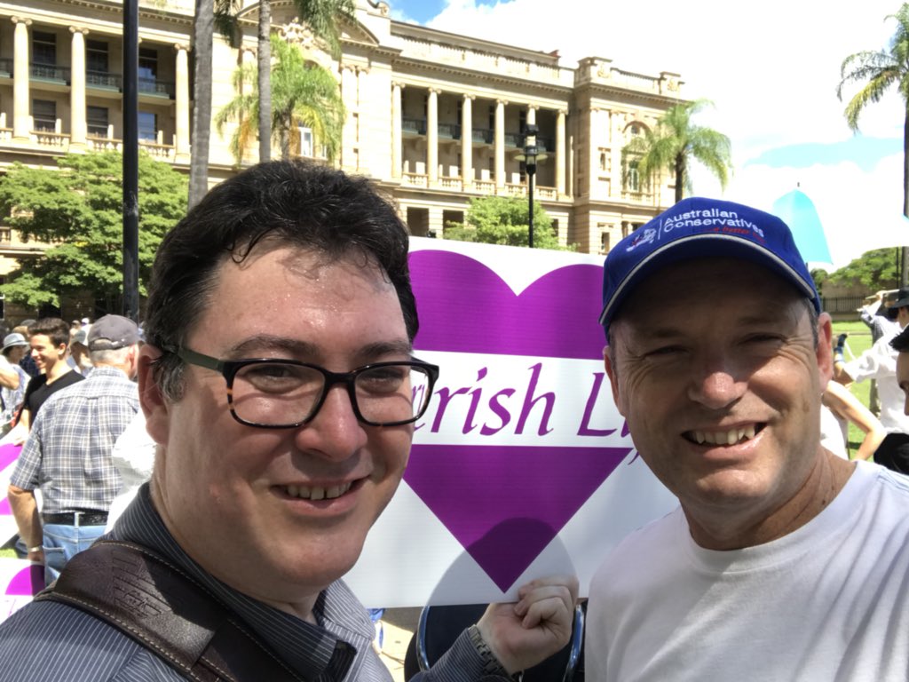 Two Federal Government Politicians Attended a Pro-Life Rally This Weekend