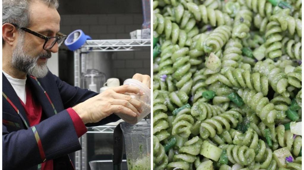 Massimo Bottura a un ingrédient secret pour réaliser le pesto parfait