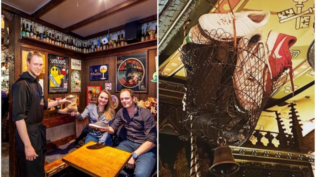 Un bar din Belgia îți cere un pantof în schimbul unei beri