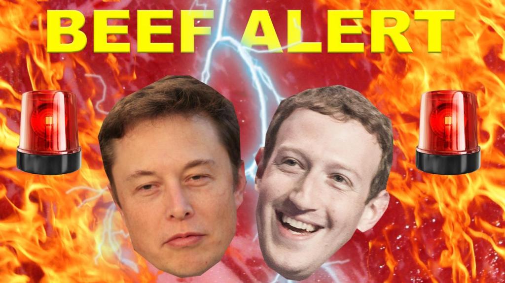 Sejarah Singkat Perseteruan Elon Musk vs Mark Zuckerberg di Internet