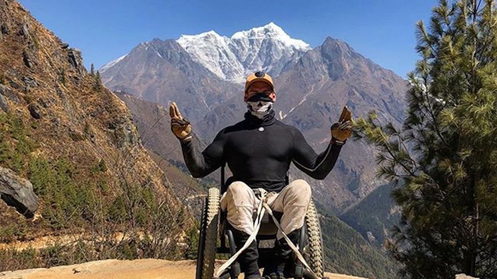 An Australian Just Became the First Paraplegic to Reach Everest Base Camp