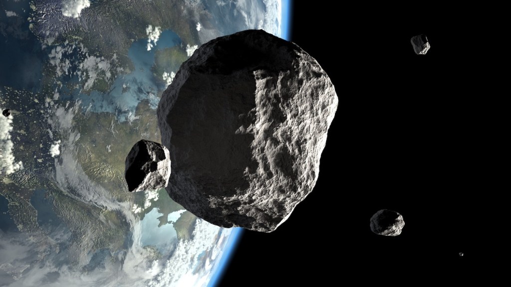 Um asteroide enorme quase bateu na Terra no domingo