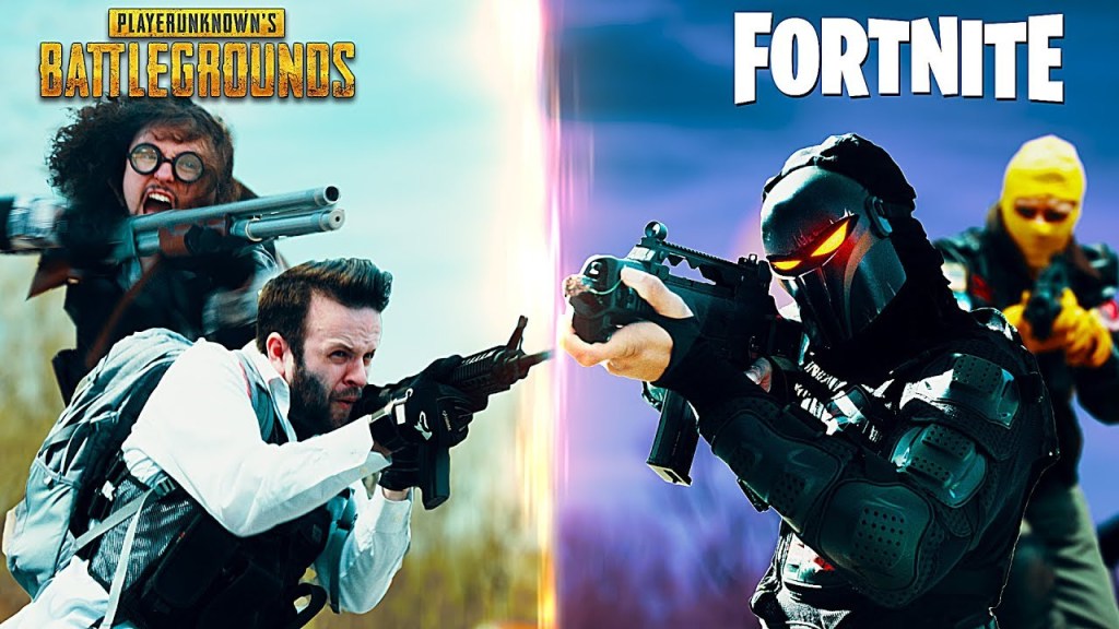 The ‘Fortnite’ and ‘PUBG’ Universes Clash in This 7-Minute Battle Royale Showdown
