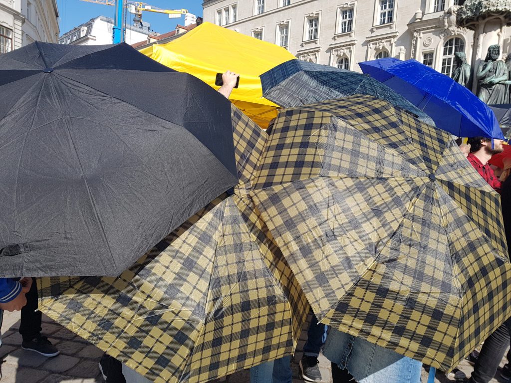 Wir haben versucht, den Info-Stand der “Identitären Bewegung” zu besuchen