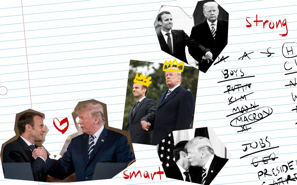 Trump finally found someone to hold his hand