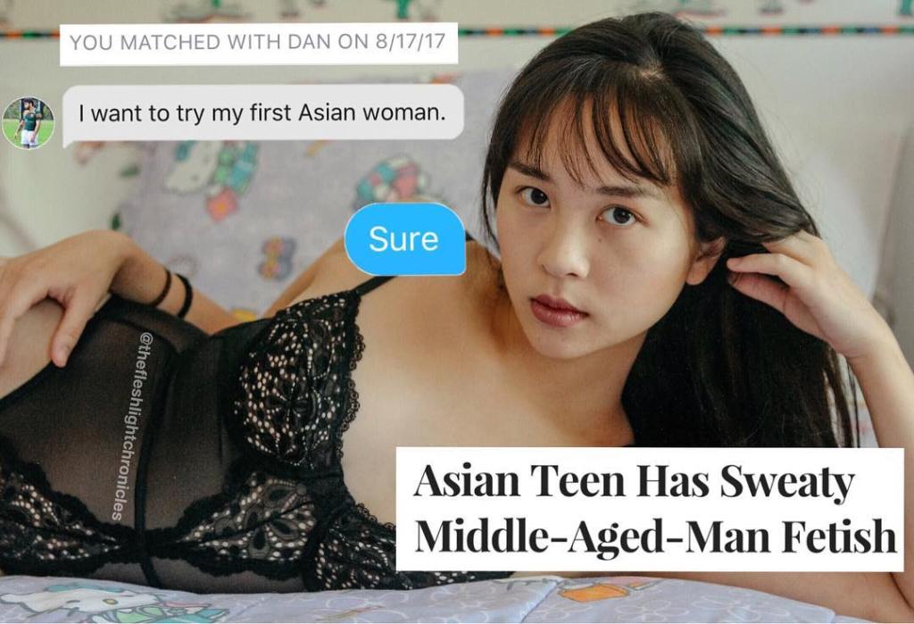 Lilian maakt memes van mannen op Tinder die een Asian-fetisj hebben
