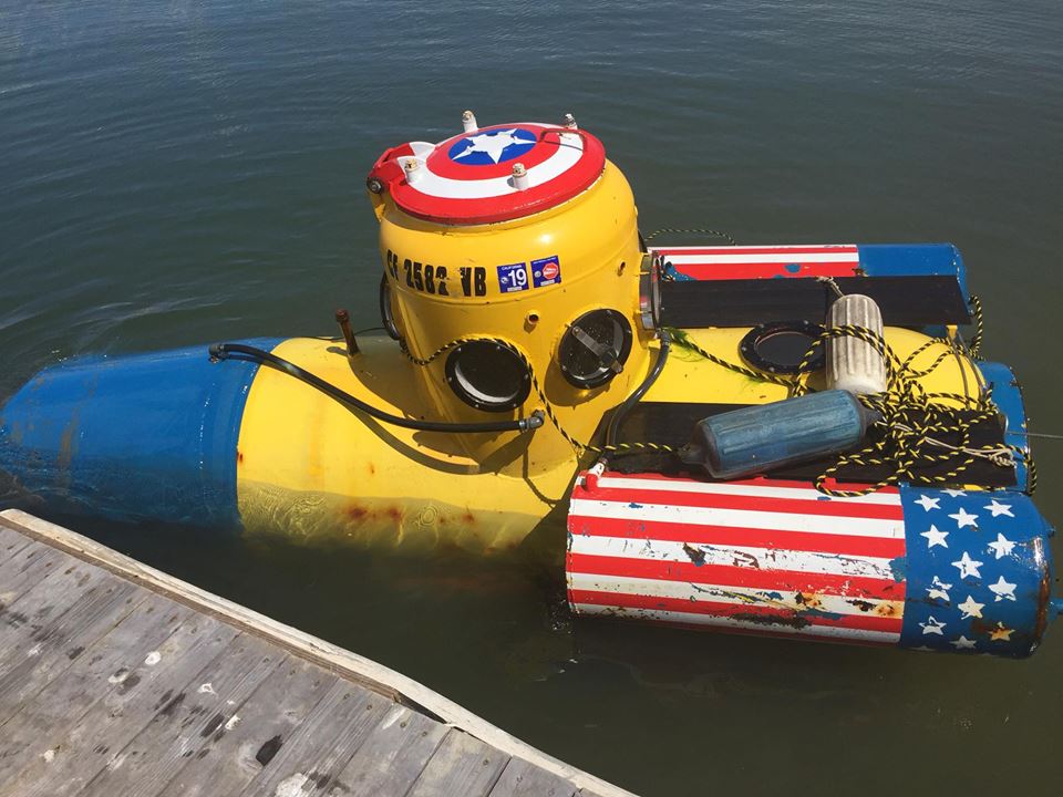 Thieves Allegedly Took This Homemade Yellow Submarine for a Joyride