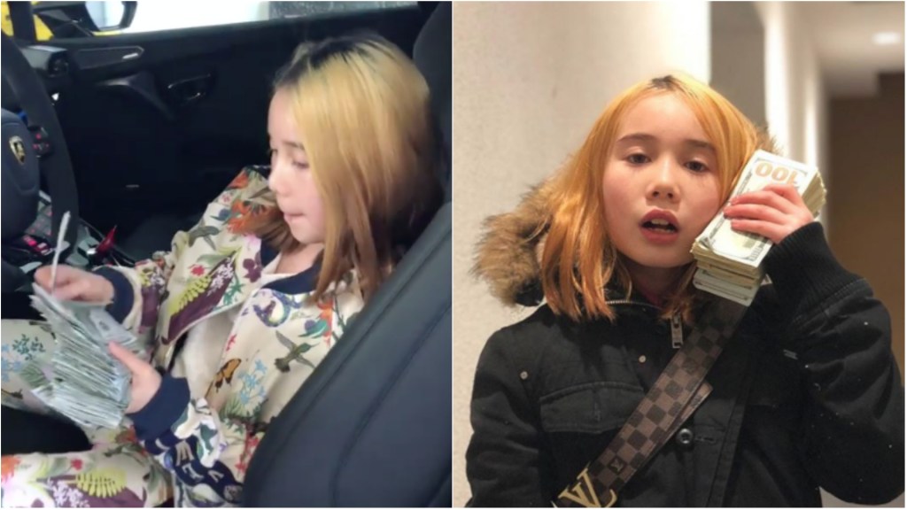 Lil Tay: Die Neunjährige, die auf Instagram mit Geld um sich wirft