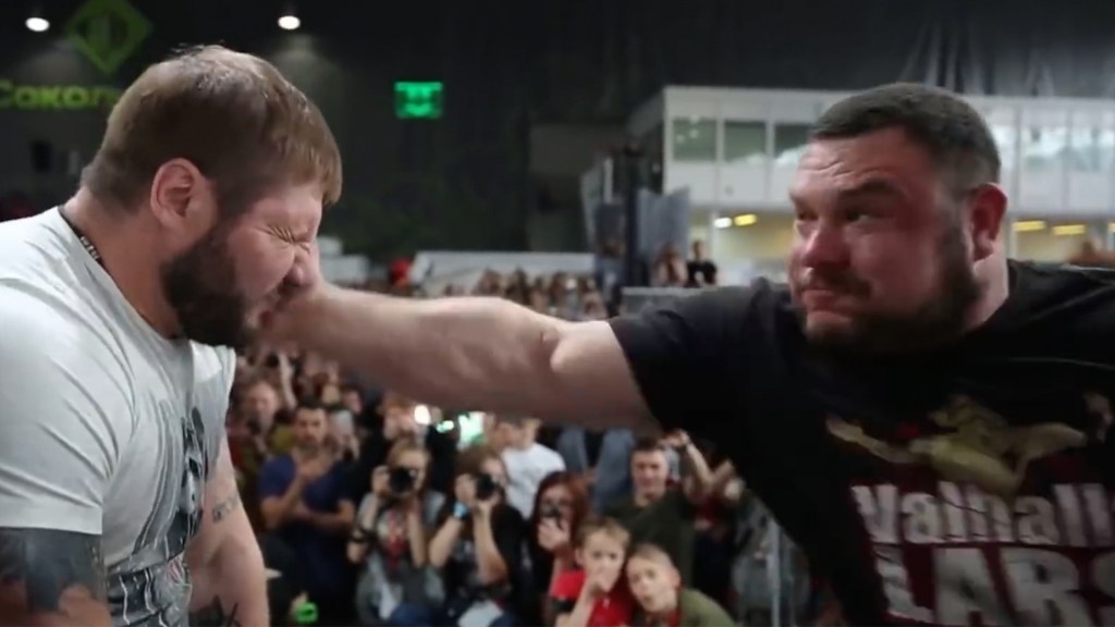 The Russian Super Bowl of Slapping Is Painful, Powerful, and WTF