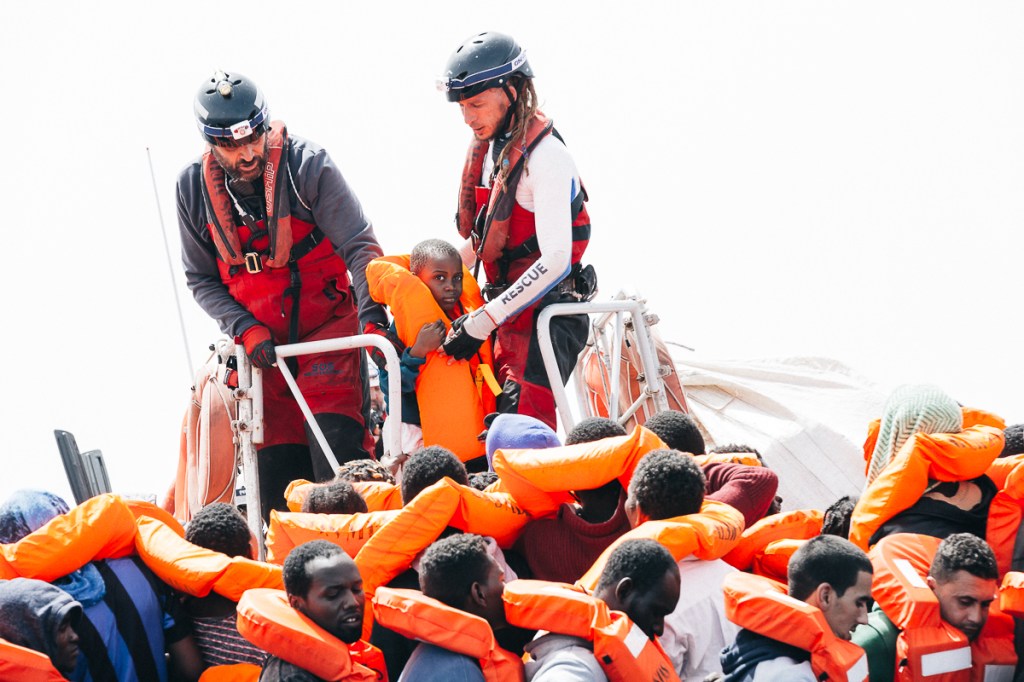 À bord de l’Aquarius, le bateau qui porte secours aux migrants