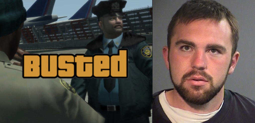 Mężczyzna pod wpływem LSD uciekał kradzionym autem. Myślał, że jest w GTA
