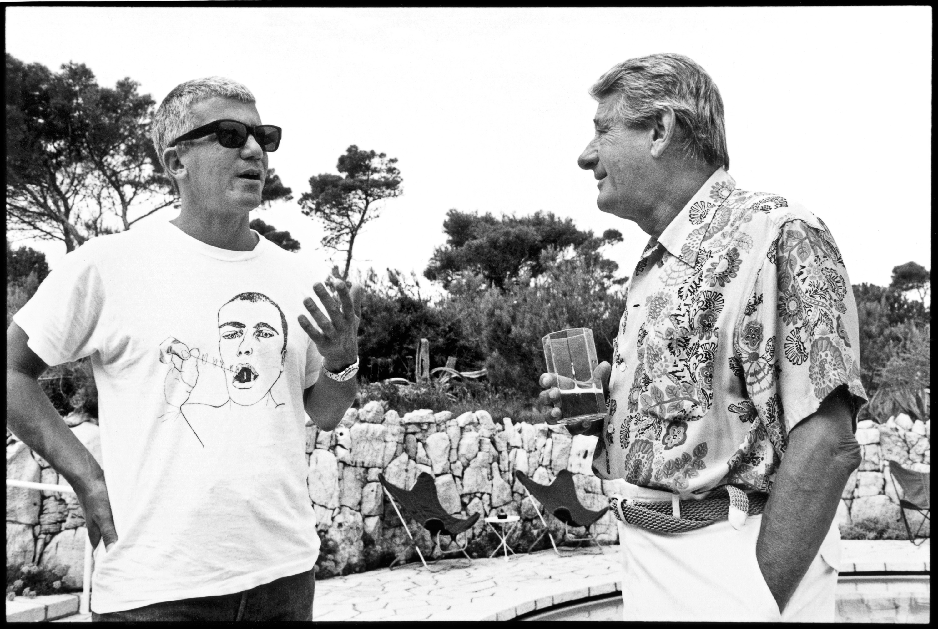 1529524783356-7_Larry-Gagosian-and-Helmut-Newton_Villa-Dorane_Antibes-1991_copyright-Jean-Pigozzi