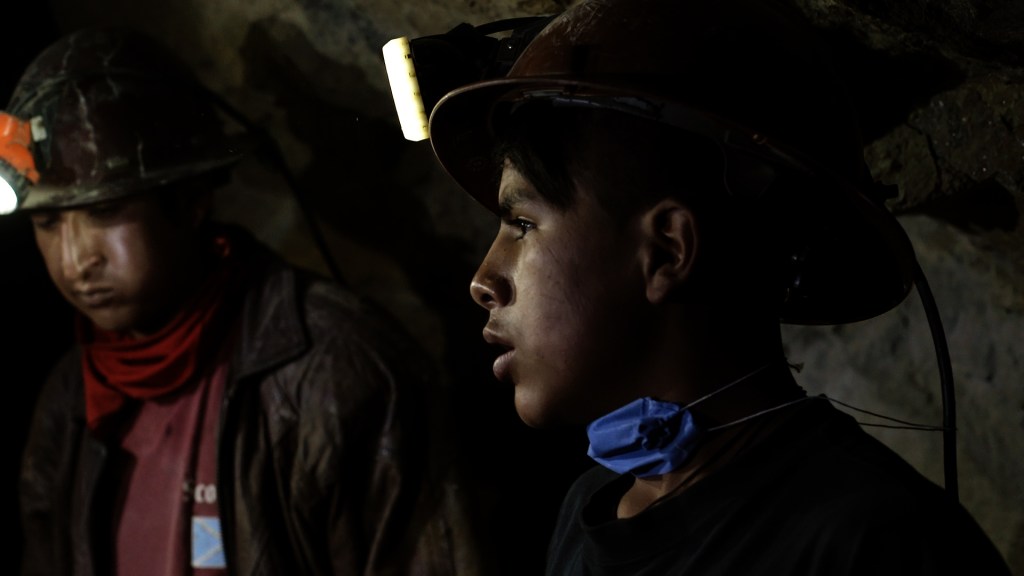 These Bolivian children have to work in mines to help their families survive