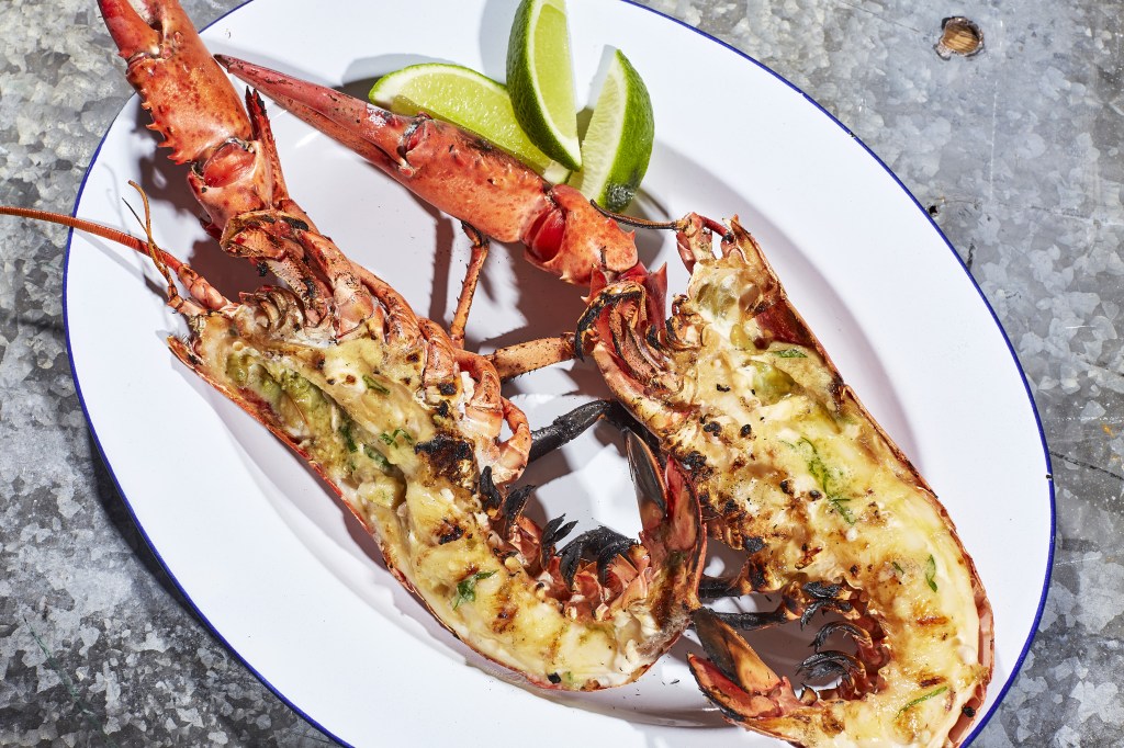 Grilled Lobster with Miso Butter Recipe