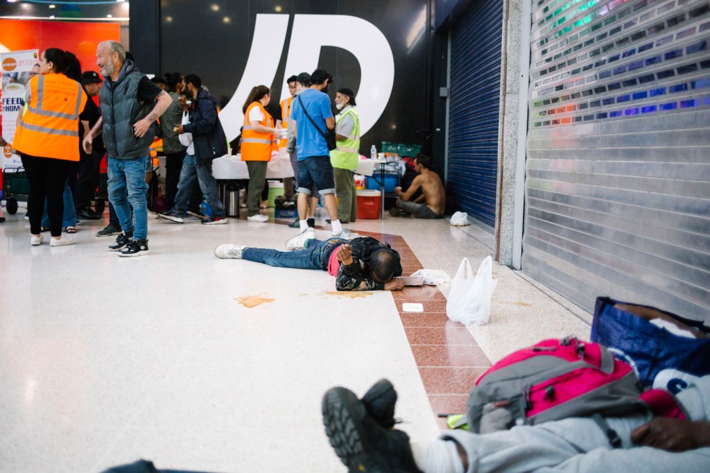 London’s Housing Crisis Has Turned the Stratford Centre into a Homeless Shelter