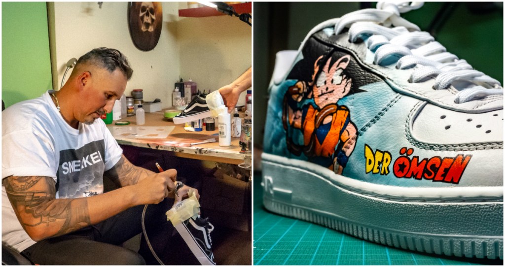 “Das ist nicht von der Stange” – Sneaker Surgery verwandeln eure Schuhe in Kunstwerke