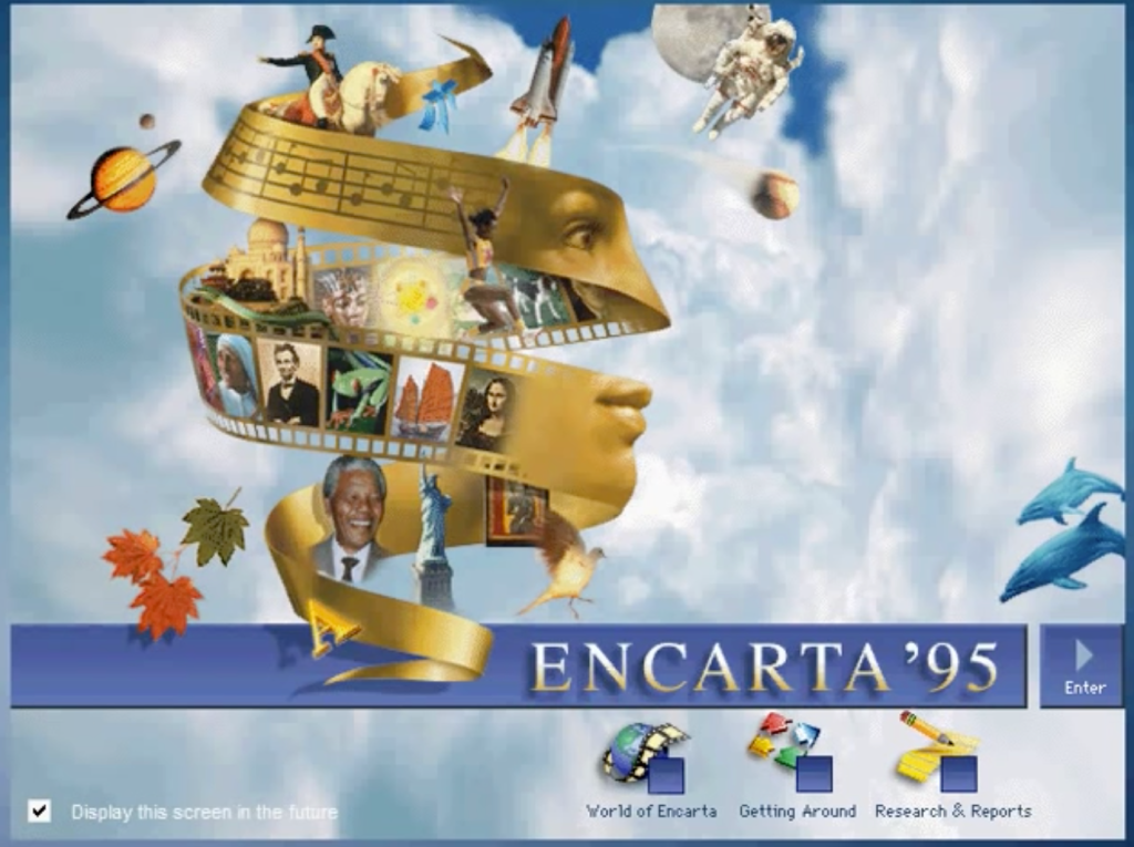 Prendiamoci un minuto per ricordare Microsoft Encarta