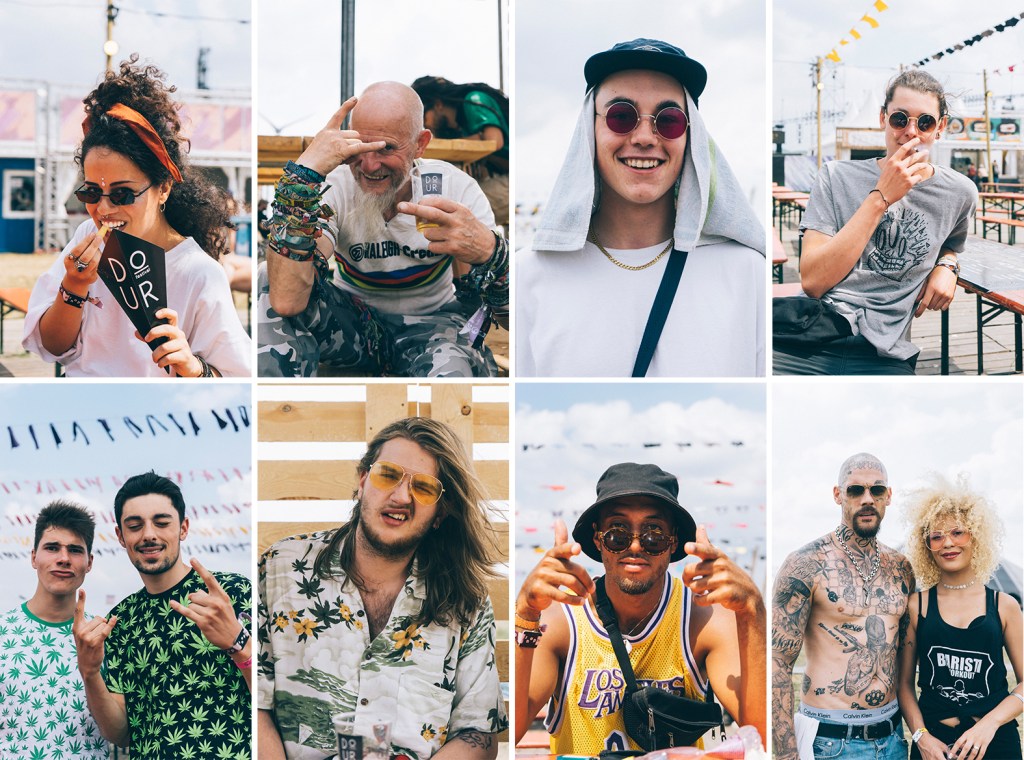 Dour avant-après : portraits de festivaliers