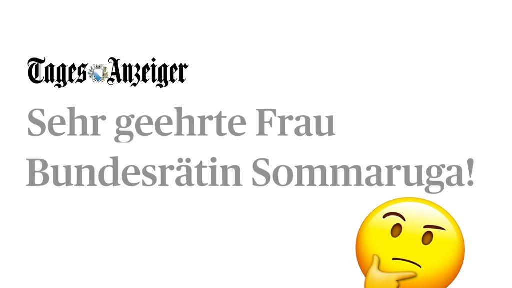 Der ‘Tages-Anzeiger’ veröffentlicht diesen Wutbürger-Artikel – und wir haben Fragen