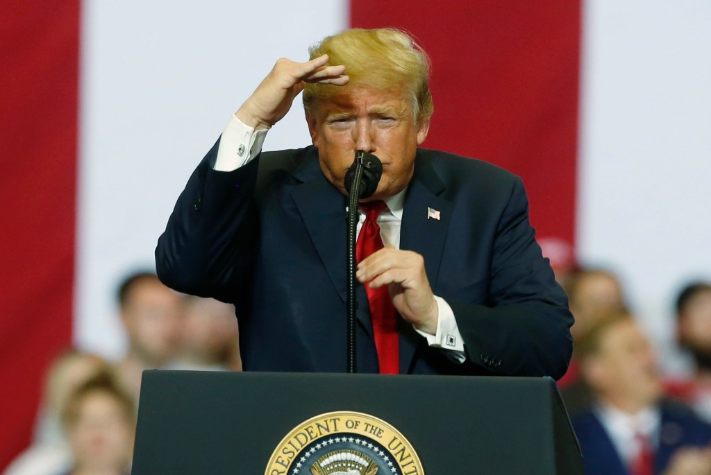 Trump is going all-in to save the GOP’s majority in Congress