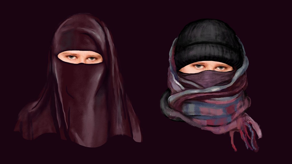 Den her illustrator har lavet tre maskeringer til dit profilbillede på Facebook
