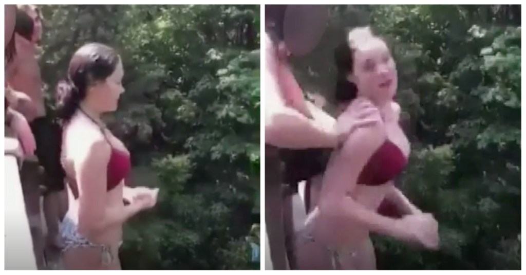 Jezivi video na kom je devojku sa mosta gurnula njena ‘prijateljica’