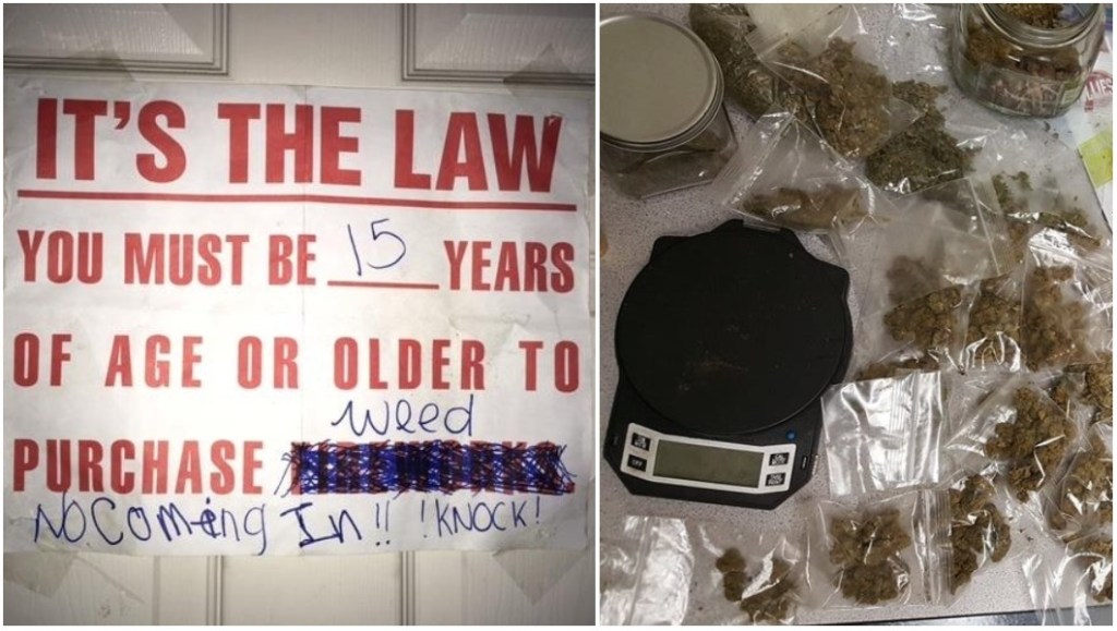 En mor lod sin 15-årige datter sælge weed fra soveværelset