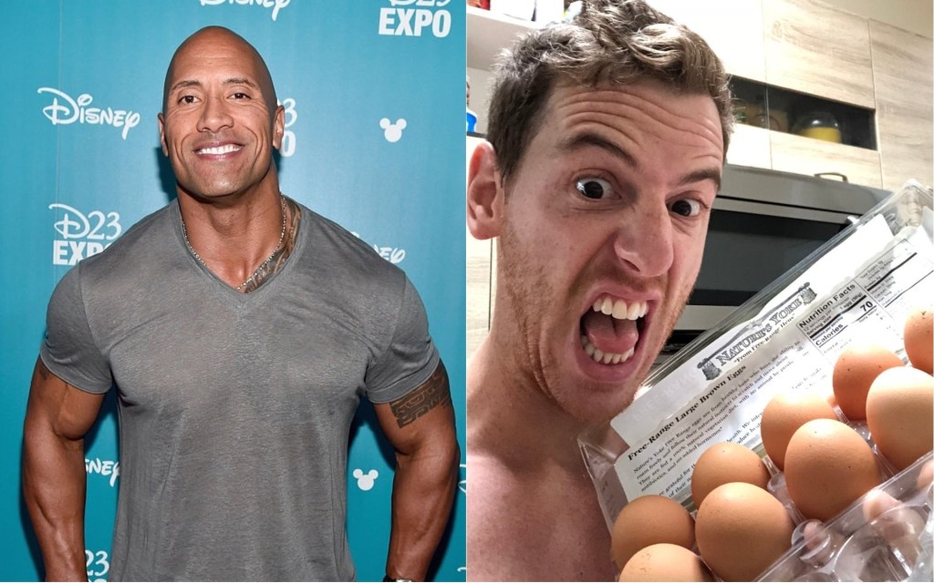 Πέρασα μια Μέρα Προσπαθώντας να Τρώω Όπως ο The Rock (αν Ήταν Χορτοφάγος)