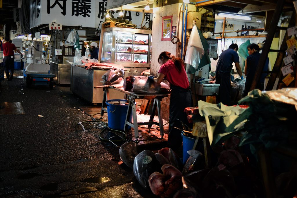 築地を愛した女たち