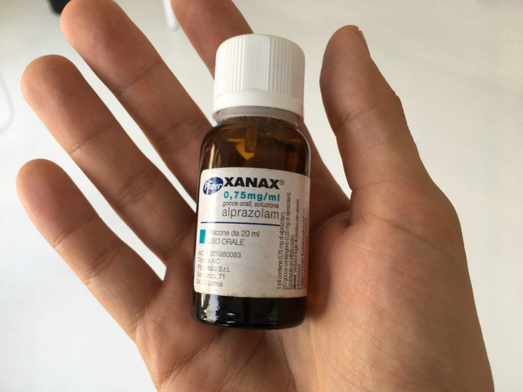 Storia della mia storia con lo Xanax