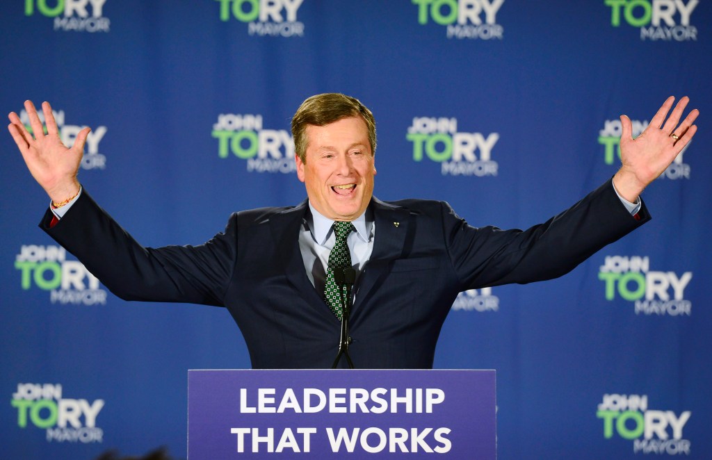 John Tory wins in Toronto and some big council incumbents lose