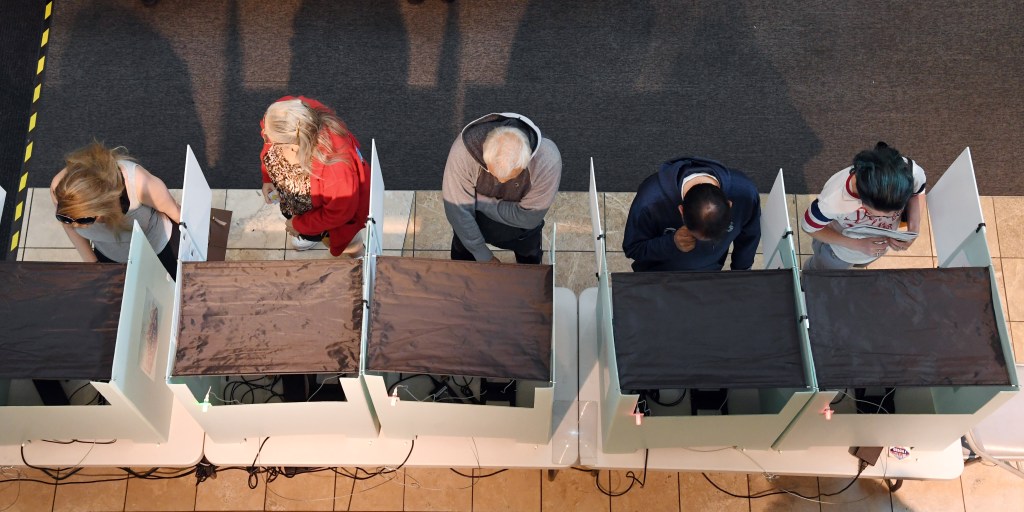 Here’s what’s been happening at the polls on Election Day