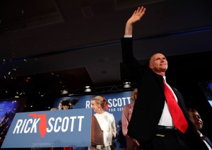 Republican Rick Scott wins tight race for Florida Senate