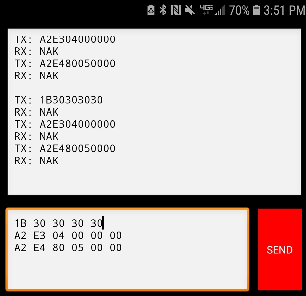 NFC Shell screenshot