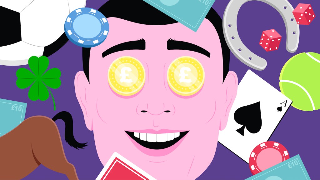 betting pound signs in eyes
