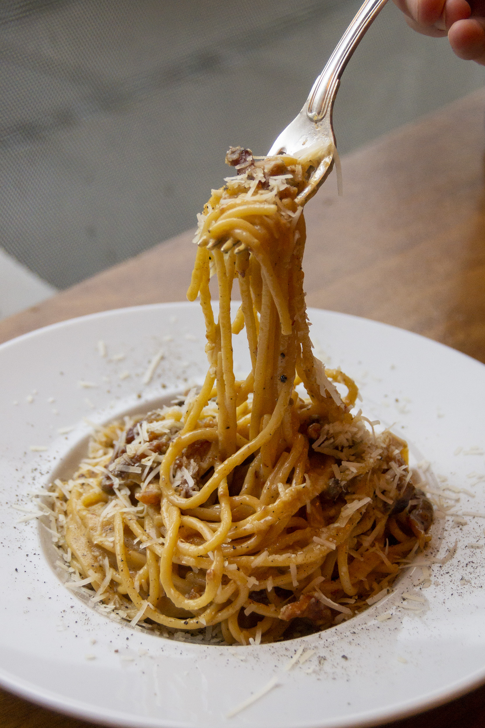 carbonara på Fabro