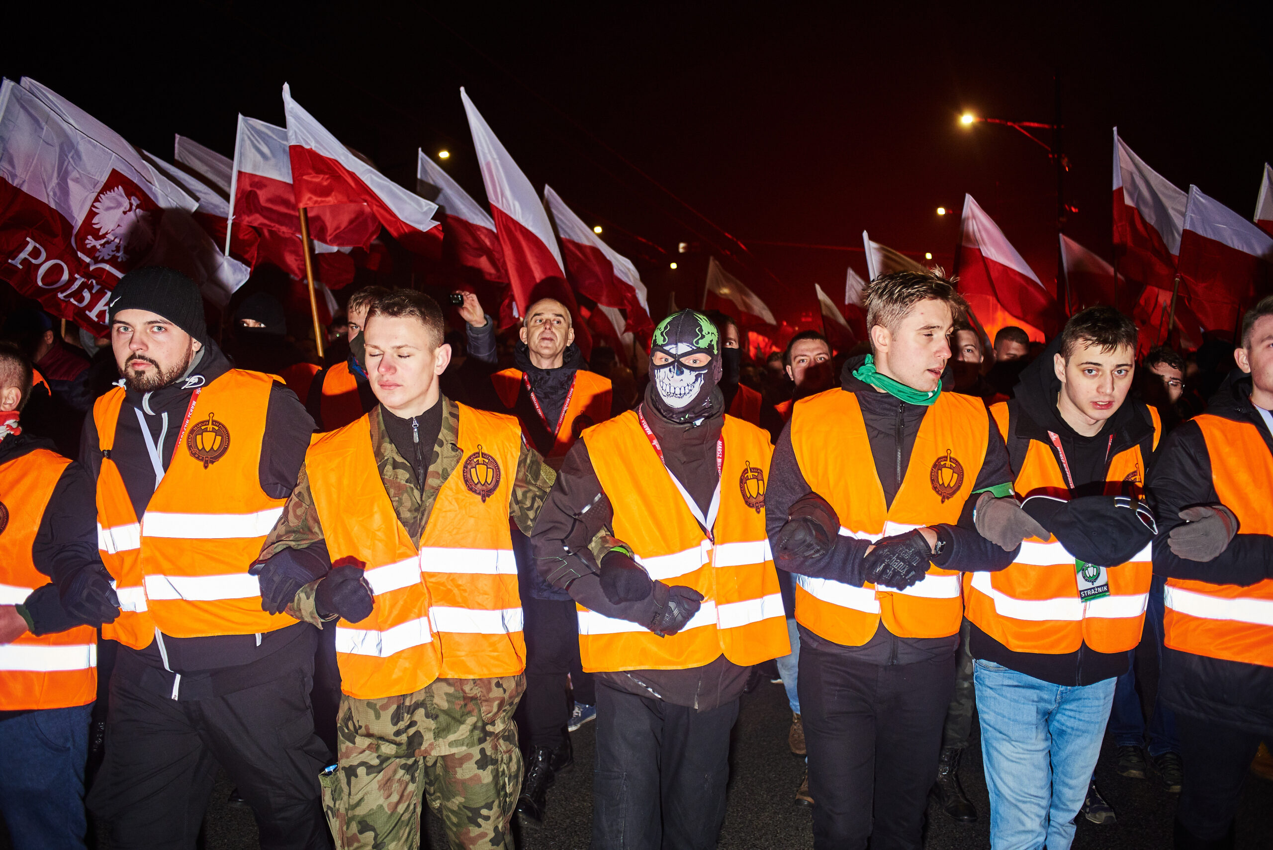 11 listopada, Marsz Niepodległości 2018. Fot. Mikołaj Maluchnik.