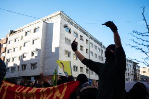 Gegendemo der PNOS in Basel