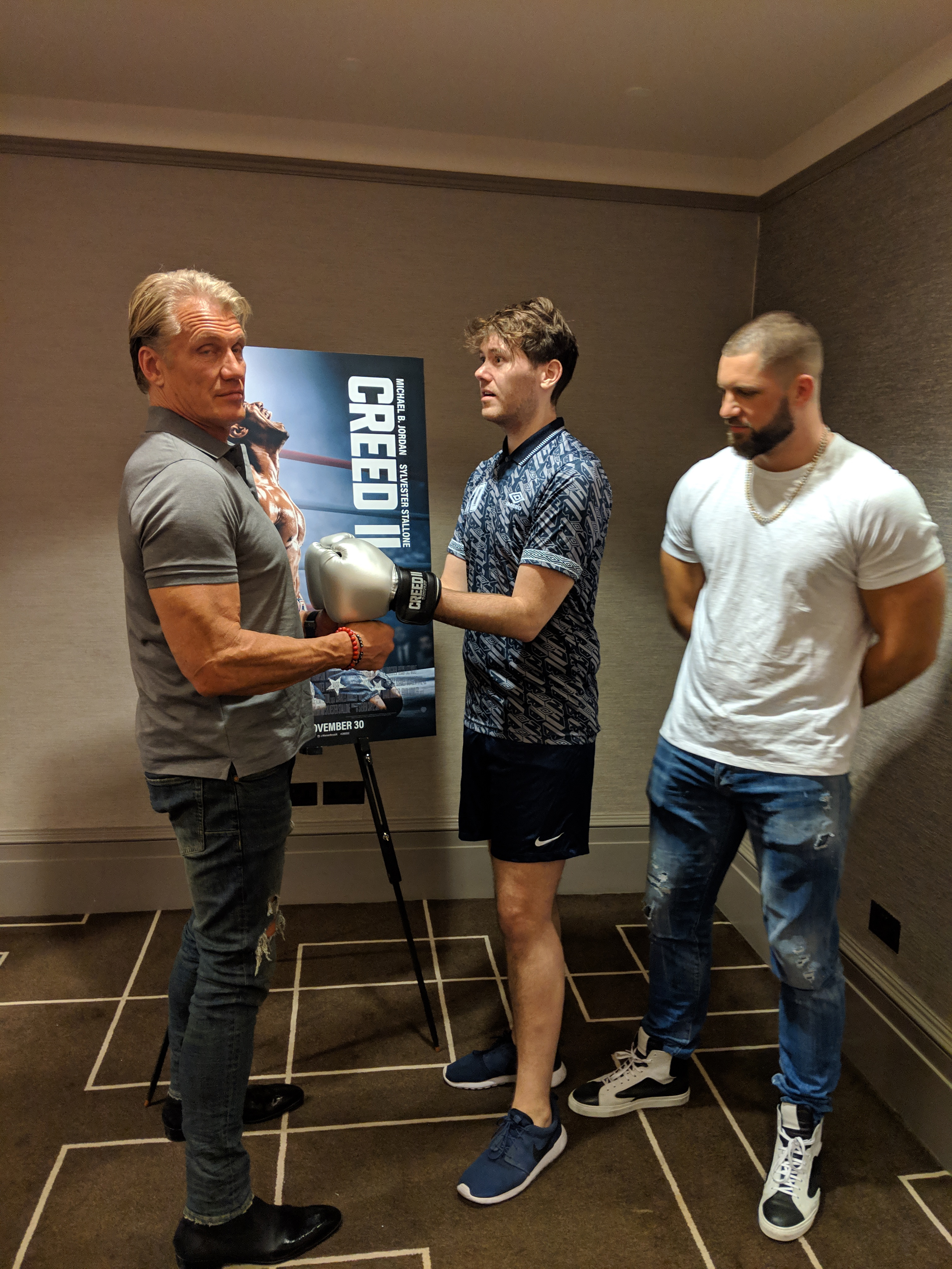 three tall boys