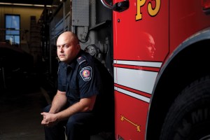 sam cardarelli volunteer firefighter photo