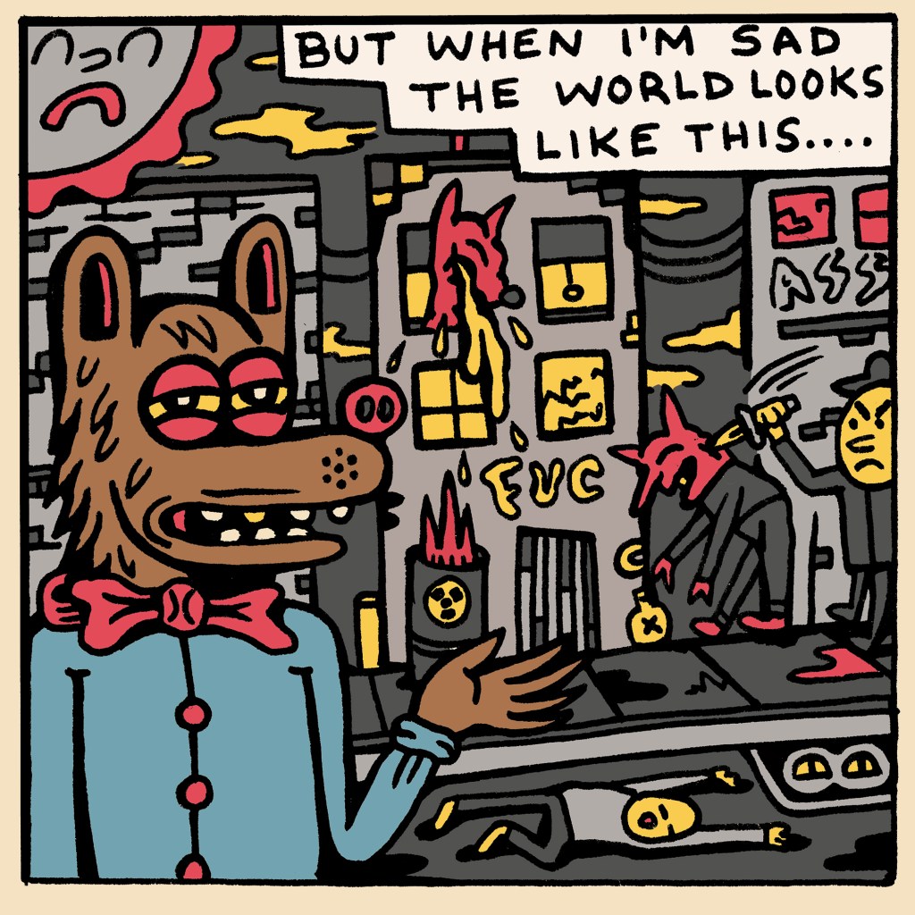 ‘Happiness Is Hard to Find,’ Today’s Comic by Rob Corradetti