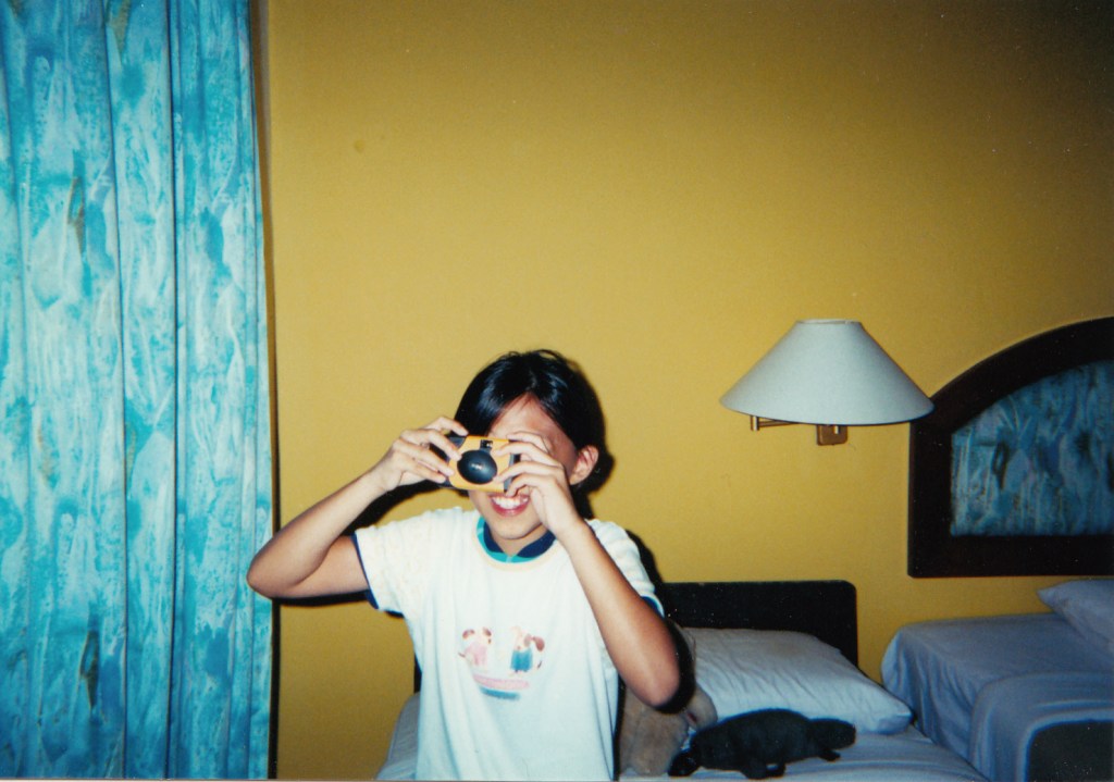 The author as a child in early 2000s.