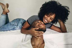 couple in bed