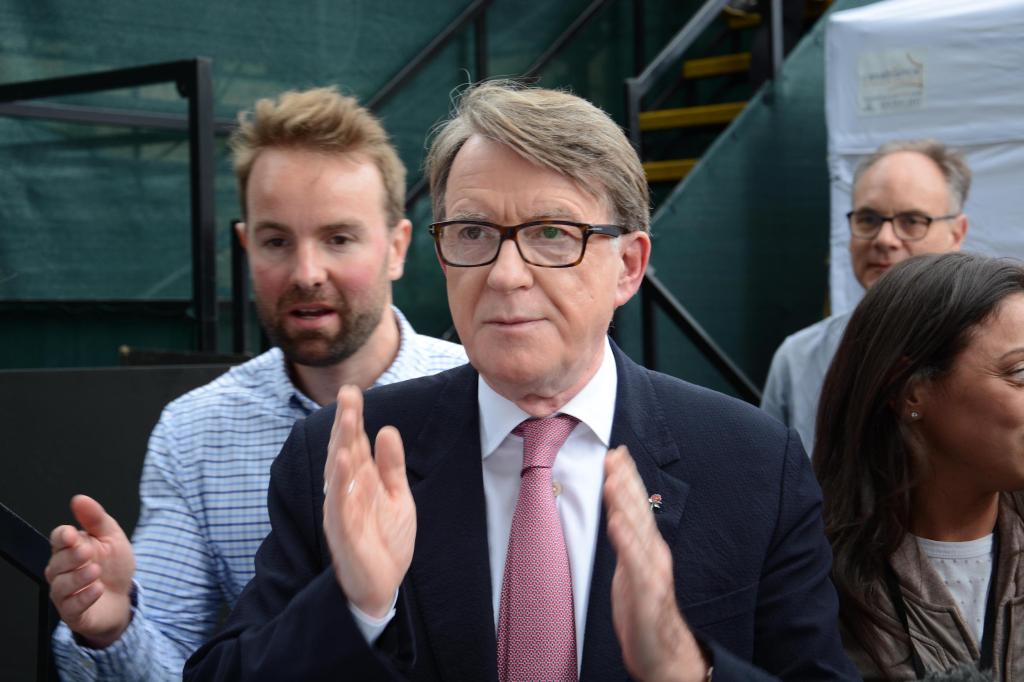 Peter Mandelson Calls for a ‘People’s Vote’ While Telling Potential Clients Brexit Can’t Be Stopped